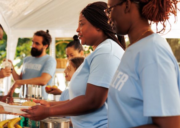 Non-profit food bank serving the needy